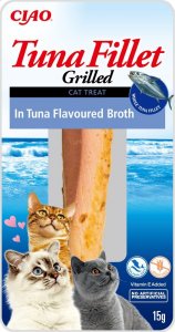 Inaba Foods Przysmak Filet z tuńczyka w bulionie dla kota 15g 1