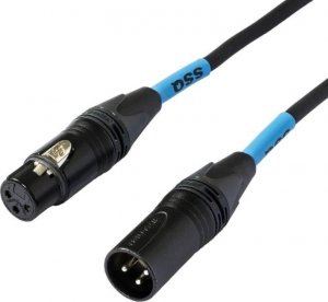 Kabel SSQ XX2 PRO - Kabel XLR-XLR 2 metrowy - NEUTRIK 4