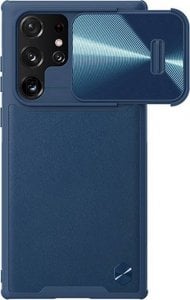 Nillkin Etui Nillkin CamShield Leather do Samsung Galaxy S22 Ultra (niebieskie) 1