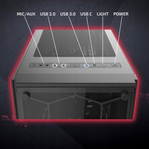 Komputer Better Side of Gaming ProGamer Gaming, Core i5-10400F, 16 GB, RTX 3060, 512 GB M.2 PCIe Windows 11 Home 4