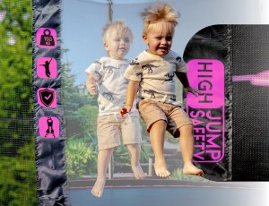 Trampolina ogrodowa Thunder Inside Ultra z siatką wewnętrzną 16 FT 490 cm 4