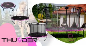 Trampolina ogrodowa Thunder Inside Ultra z siatką wewnętrzną 16 FT 490 cm 6