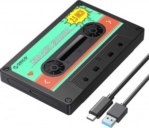 Kieszeń Orico SATA 2,5" USB-C 6Gbps kaseta (2580C3-V1-BK-EP) 1