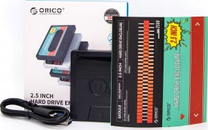 Kieszeń Orico SATA 2,5" USB-C 6Gbps kaseta (2580C3-V1-BK-EP) 3