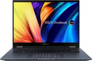 Laptop Asus Asus Vivobook S 14 Flip TP3402ZA-KN008W Cichy Niebieski, 14", OLED, Ekran dotykowy, 2,8K, 2880 x 1800 pikseli, Błyszczący, Intel 1