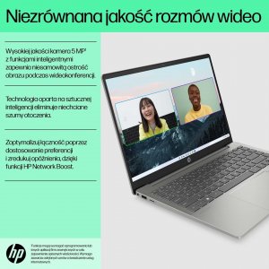Laptop HP HP Pavilion Plus 14-eh0114nw i7-12700H 14" 2K 90Hz 500nits 16GB DDR4 3200 SSD1TB Intel Iris Xe Graphics Win11 11