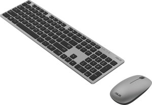 Klawiatura + mysz Asus W5000 szara (90XB0430-BKM1S0) 2