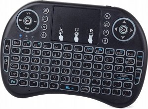 Klawiatura Verk KLAWIATURA BEZPRZEWODOWA MINI PODŚWIEWTLANA TV LED 5