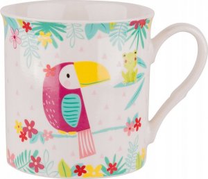 Altom Design KUBEK PORCELANOWY ZWIERZAKI KOLOROWA PAPUGA 250 ML 1