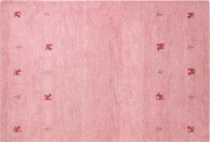 Beliani Dywan wełniany 160 x 230 cm różowy YULAFI Lumarko! 1