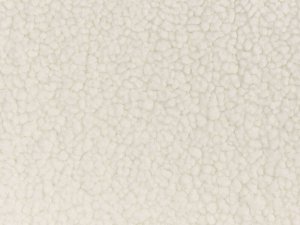 Beliani Fotel bujany boucle biały z czarnym ANASET 9