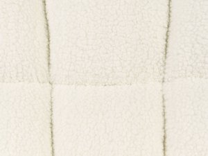 Beliani Fotel bujany boucle biały OULU 5