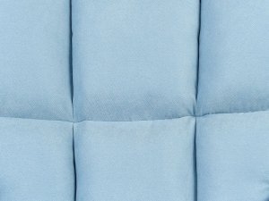 Beliani Fotel bujany niebieski OULU 6