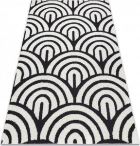 Dywany Łuszczów Dywan MODE 8629 muszle krem / czarny, 240x330 cm 1