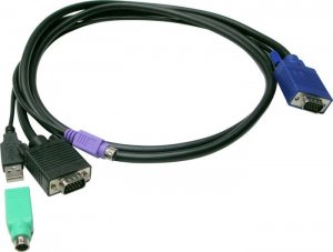 LevelOne LevelOne KVM Kabel ACC-3202 USB+PS/2 3,00m 1