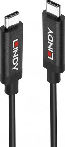 Kabel USB Lindy USB-C - USB-C 3 m Czarny (43348) 1