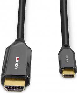 Kabel USB Lindy USB-C - HDMI 1 m Czarny (43367) 4