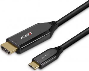 Kabel USB Lindy USB-C - HDMI 3 m Czarny (43369) 5