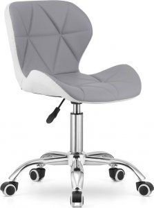 Krzesło biurowe Elior Renes 3X Biało-szare 1