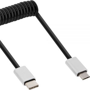 Kabel USB InLine USB-C - microUSB 3 m Czarny (35863) 1