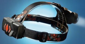 Latarka czołowa Tiross LATARKA Czołowa LED COB Czołówka CZUJNIK Ruchu 4