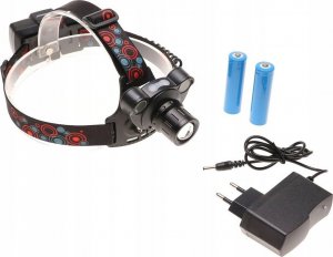 Latarka czołowa Tiross LATARKA Czołowa LED COB Czołówka CZUJNIK Ruchu 10