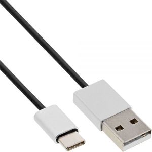 Kabel USB InLine USB-A - USB-C 5 m Czarny (35835) 1