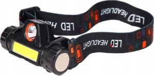 Latarka czołowa Verk LATARKA CZOŁOWA COB 4w1 LAMPKA CZOŁÓWKA Z MAGNESEM 2