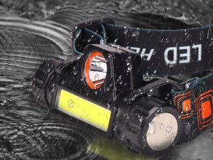 Latarka czołowa Verk LATARKA CZOŁOWA COB 4w1 LAMPKA CZOŁÓWKA Z MAGNESEM 8