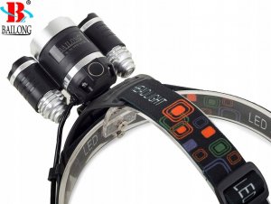 Latarka czołowa Bailong LATARKA CZOŁOWA BAILONG LED CREE XM-L T6 2 x XP-E 12