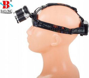 Latarka czołowa Bailong LATARKA CZOŁOWA BAILONG LED CREE XM-L T6 2 x XP-E 14