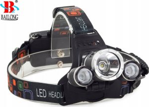 Latarka czołowa Bailong LATARKA CZOŁOWA BAILONG LED CREE XM-L T6 2 x XP-E 3