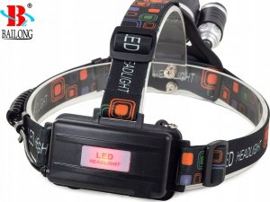 Latarka czołowa Bailong LATARKA CZOŁOWA BAILONG LED CREE XM-L T6 2 x XP-E 7