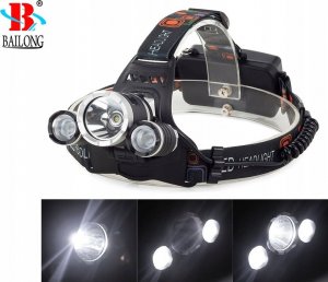 Latarka czołowa Bailong LATARKA CZOŁOWA BAILONG LED CREE XM-L T6 2 x XP-E 9