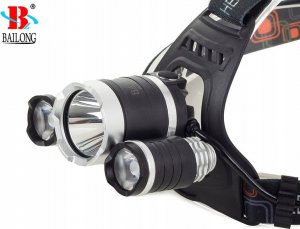Latarka czołowa Bailong LATARKA CZOŁOWA BAILONG LED CREE XM-L T6 2 x XP-E 10