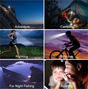 Latarka czołowa LATARKA CZOŁOWA LED LC5 15