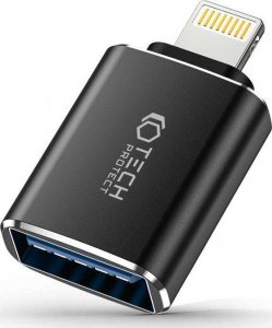 Adapter USB Tech-Protect Adapter Tech-protect Ultraboost Lightning/USB-A OTG Black 1