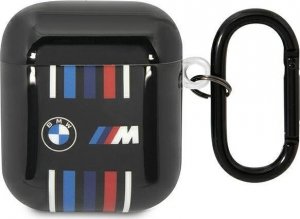 BMW BMW BMA222SWTK AirPods 1/2 cover czarny/black Multiple Colored Lines 1