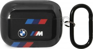BMW BMW BMAP222SOTK AirPods Pro 2 gen cover czarny/black Tricolor Stripes 1