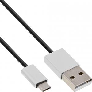 Kabel USB InLine USB-A - microUSB 5 m Czarny (31750I) 1