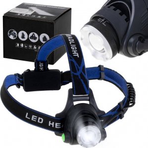 Latarka czołowa KIK Latarka czołowa czołówka lampka na głowę 2