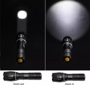 Latarka Latarka taktyczna zestaw 2 metalowych nimi latarek z zoom i akcesoriów Latarka taktyczna zestaw 2 metalowych nimi latarek z zoom i akcesoriów 11