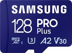 Karta Samsung PRO Plus SDXC 128 GB U3 A2 V30 (MB-MD128SA/EU) 1