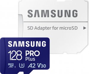Karta Samsung PRO Plus MicroSDXC 128 GB U3 A2 V30 (MB-MD128SA/EU) 4
