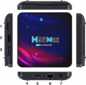 Odtwarzacz multimedialny XMaster H96MAX 3