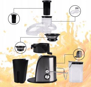 Sokowirówka XMaster 800W srebrna 13