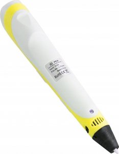 Długopis 3D XMaster Żółty z wkładami 6