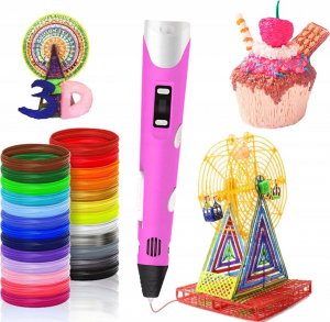 Długopis 3D XMaster PEN 2 Zestaw + Wkłady 100m 6