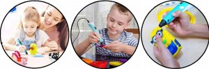 Długopis 3D XMaster PEN 2 Zestaw+ Wkłady 100m 3