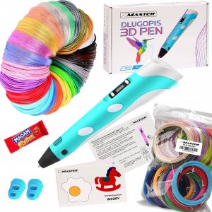 Długopis 3D XMaster PEN 2 Zestaw+ Wkłady 100m 5